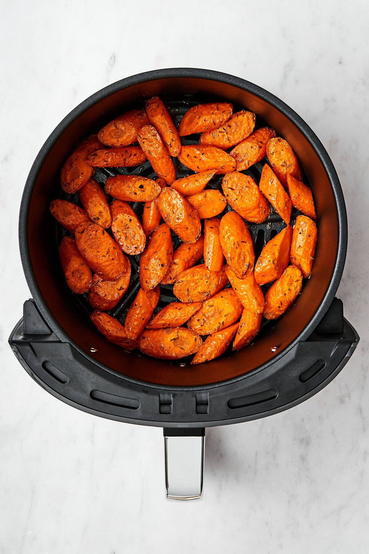 Carrots in the air fryer