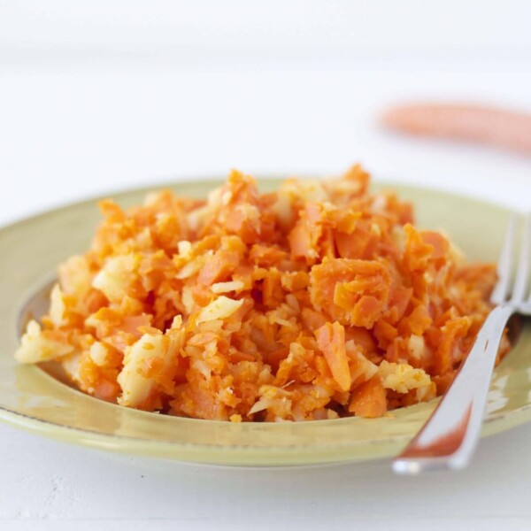 Carrot Parsnip Mash | www.downshiftology.com